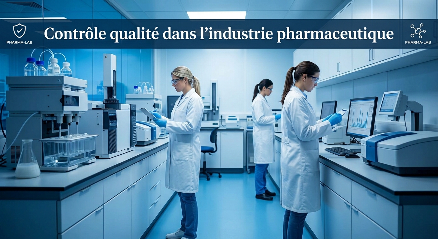Contrôle qualité dans l’industrie pharmaceutique