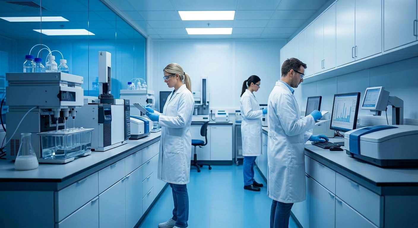 Contrôle qualité dans l’industrie pharmaceutique