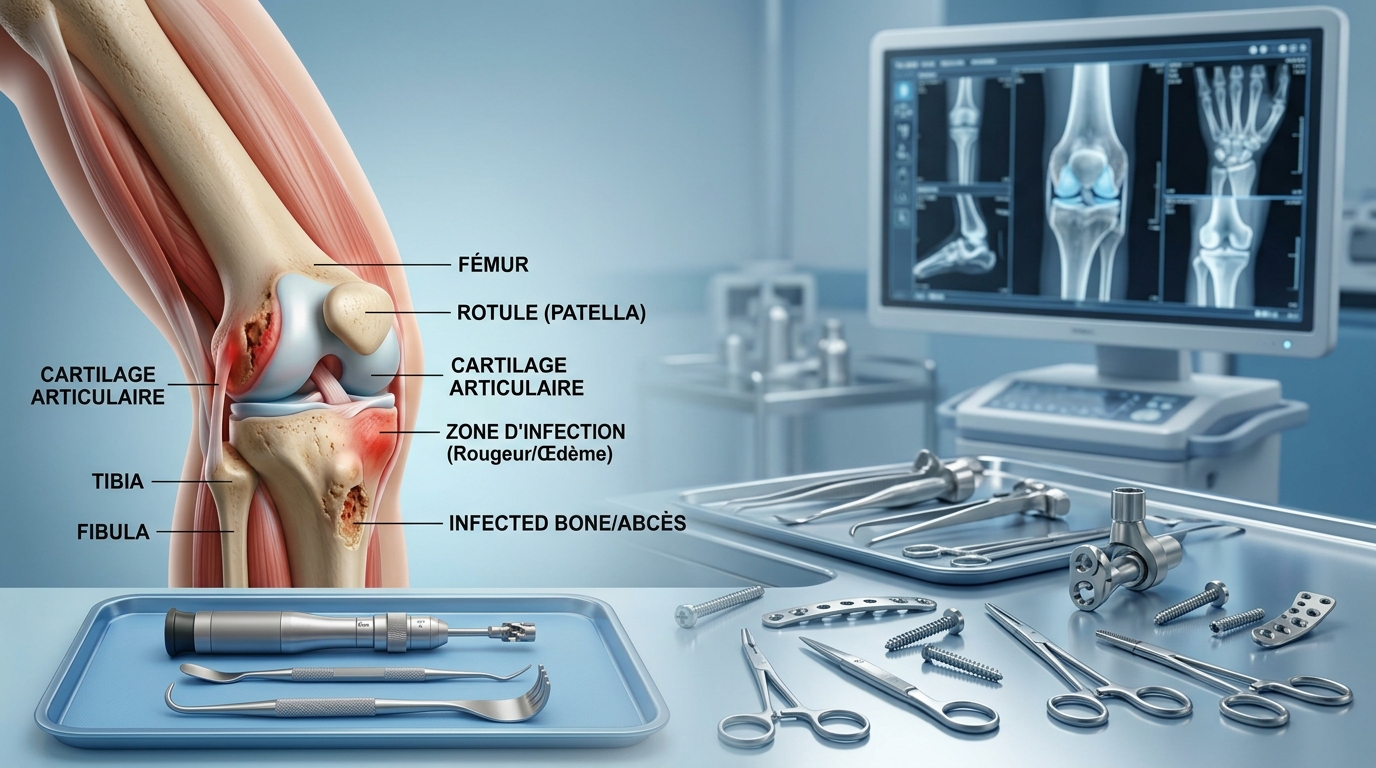 La prise en charge des infections osteo-articulaires