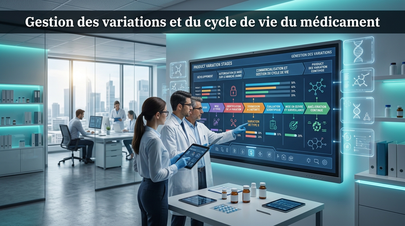 Gestion des variations et du cycle de vie du médicament